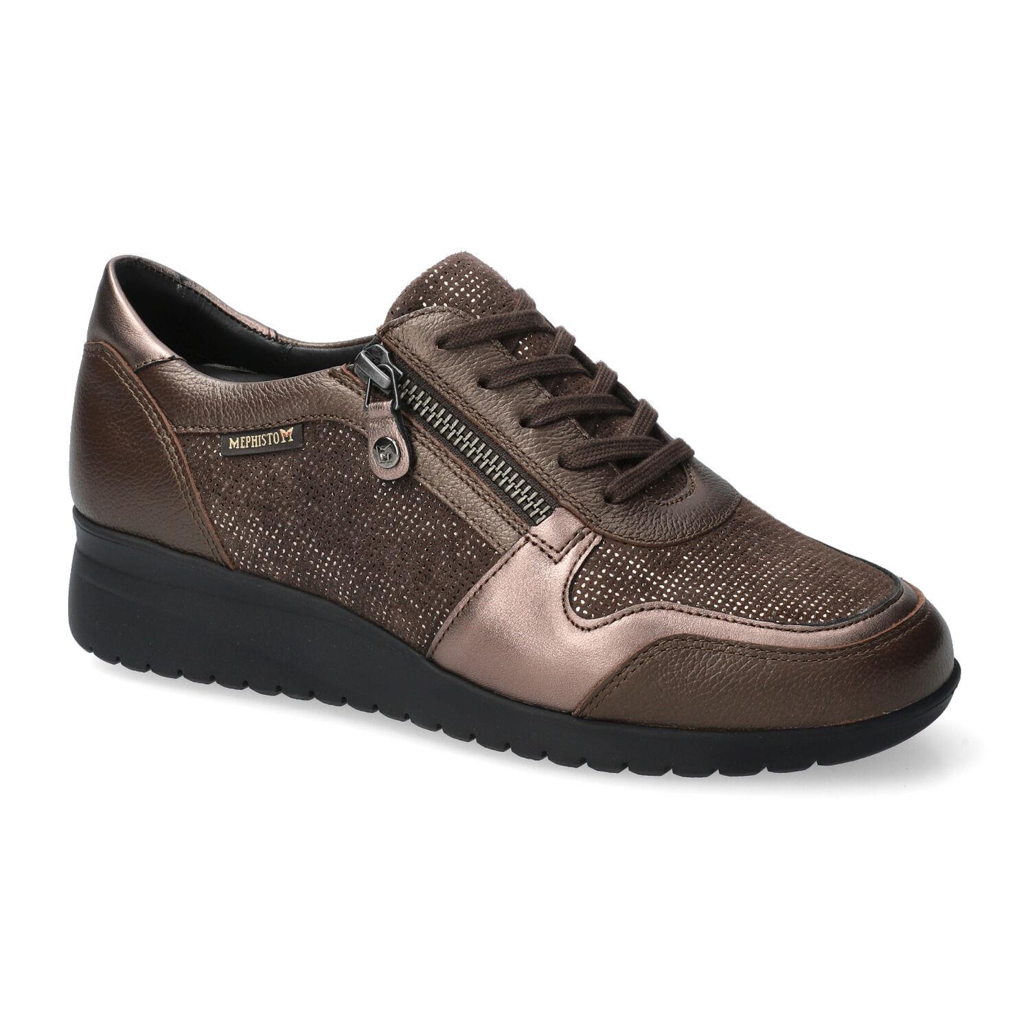 lacets femme modèle Iasmina Bronze - Mephisto